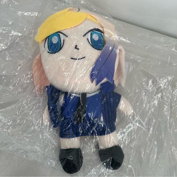 Wednesday "Adams Family" Wolf Girl Plush New - Picture 2 of 4